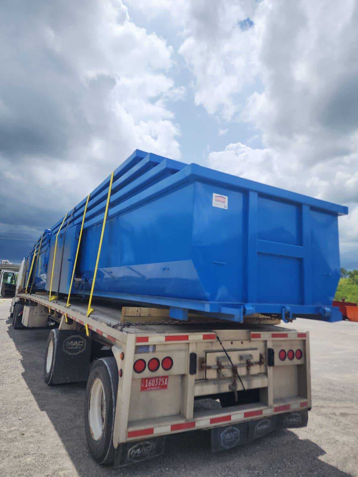 20 Yard Dumpsters with 47in Rails For Sale