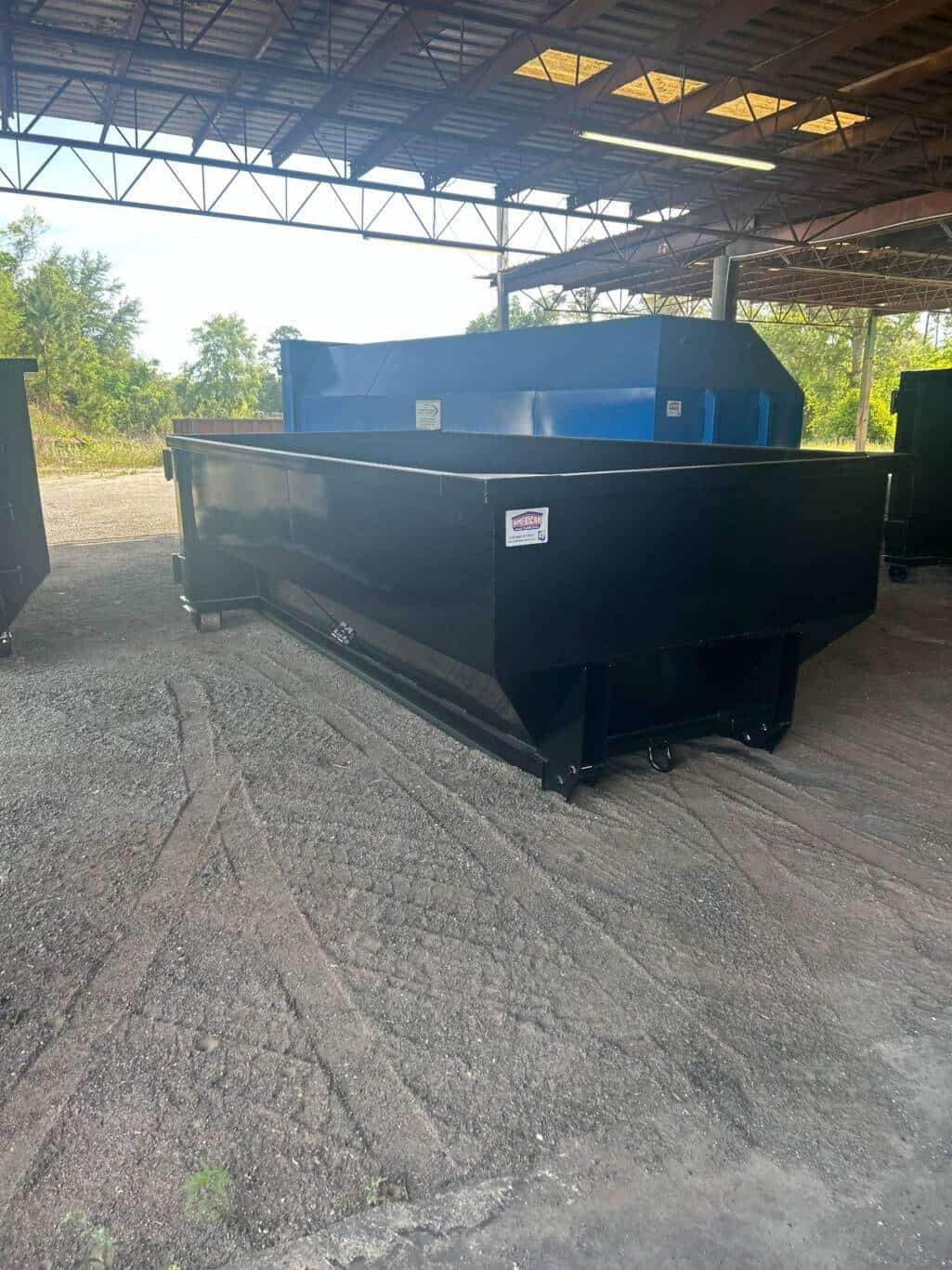 Don't settle for "universal" bins that don't quite fit or imports that use inferior metal. Equip your Load Trail Roll-Off Trailer with a dumpster built for the American worker.